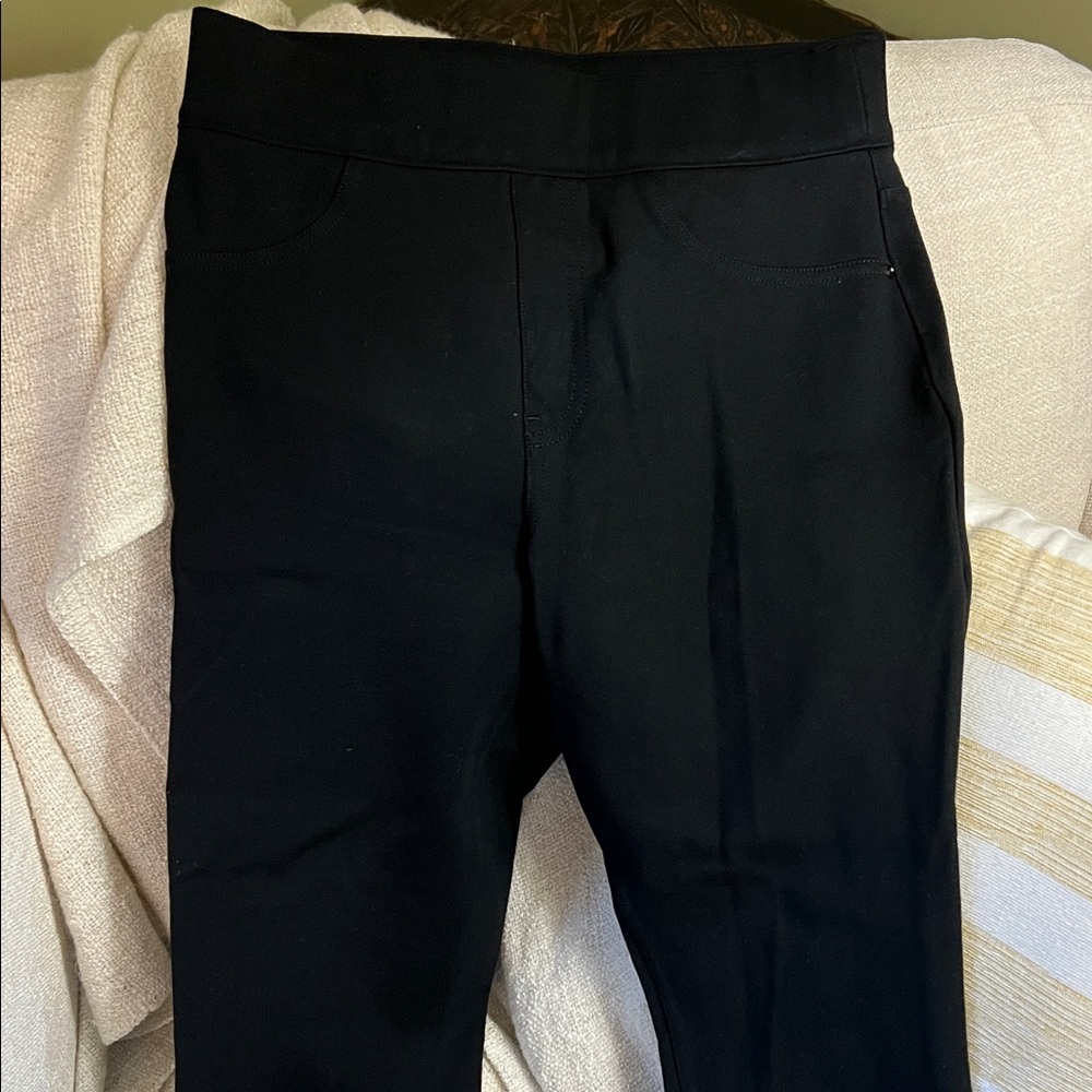 Women’s Spanx Black Stretch Pull-On Pants